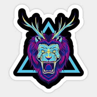 LION - Animal Fantasy Sticker